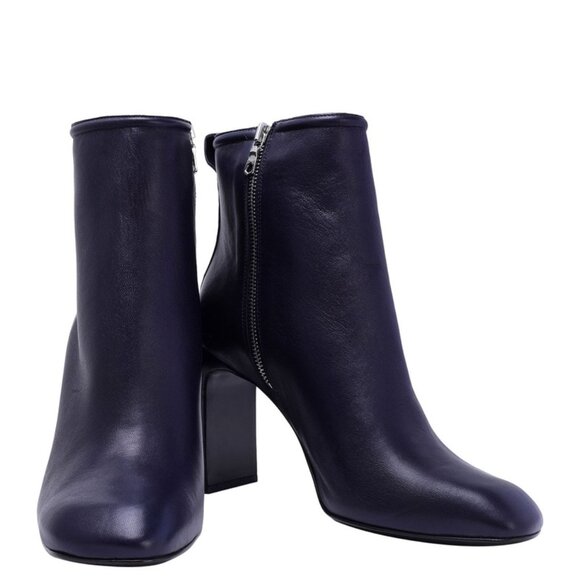 NWOB Rag Bone Ellis Dark Blue Leather Ankle Boot